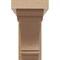 Ekena Millwork 4"W x 12"D x 8"H Classic Warren Rough Cedar Woodgrain TimberThane Corbel, Primed Tan CORUR04X12X08WARRCPR - alternate 6